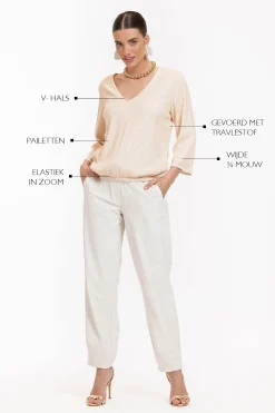 Victoria sequins top - kit