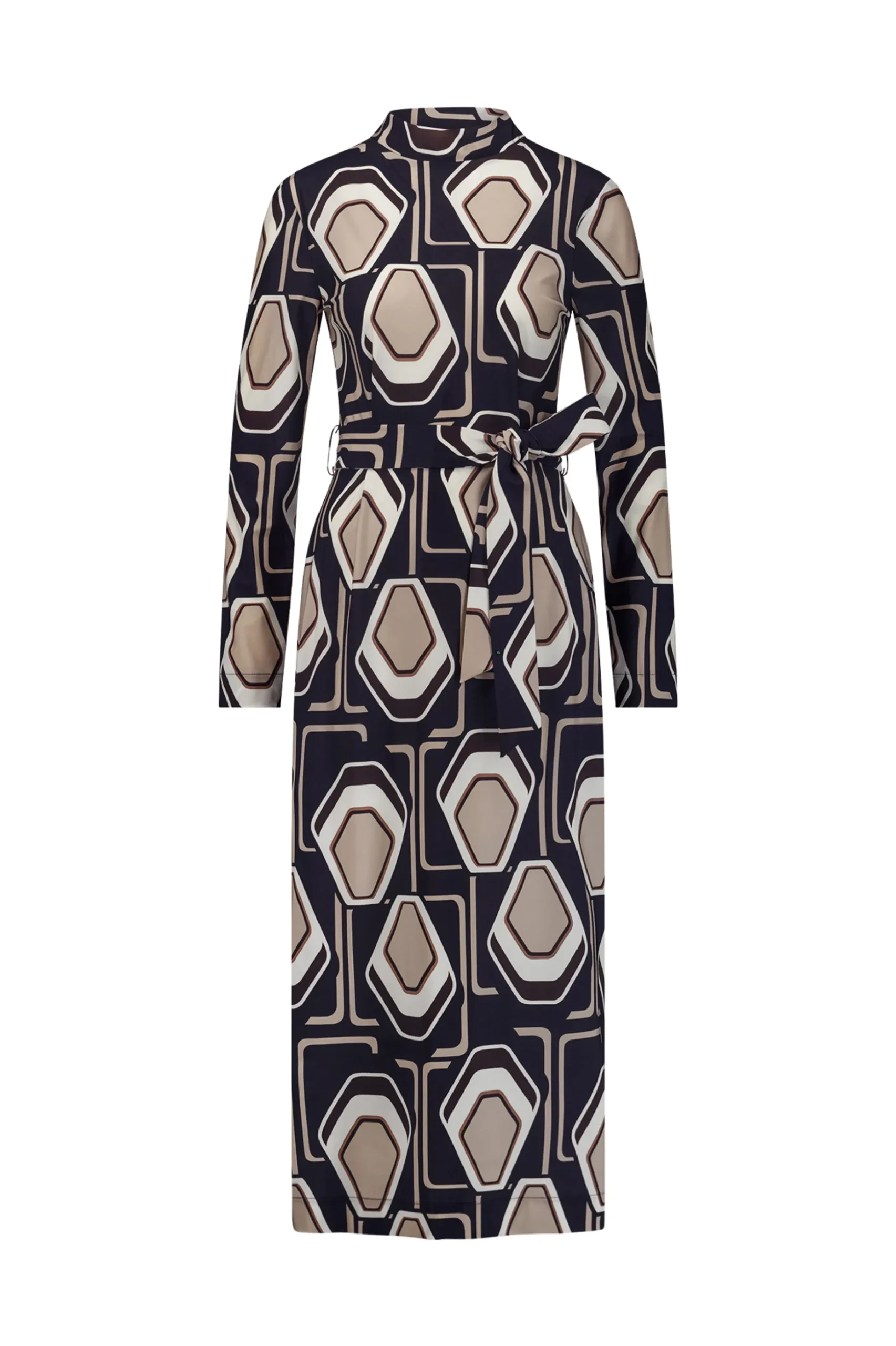 Wendi graphic big dress - multi color