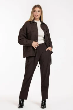 Willa carrot trousers - espresso
