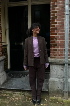 Willa carrot trousers - espresso